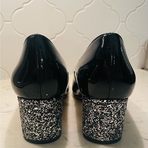 Kate Spade heels with a dazzle of sparkles on the heel! Size 7.5. - Picture 3 of 4